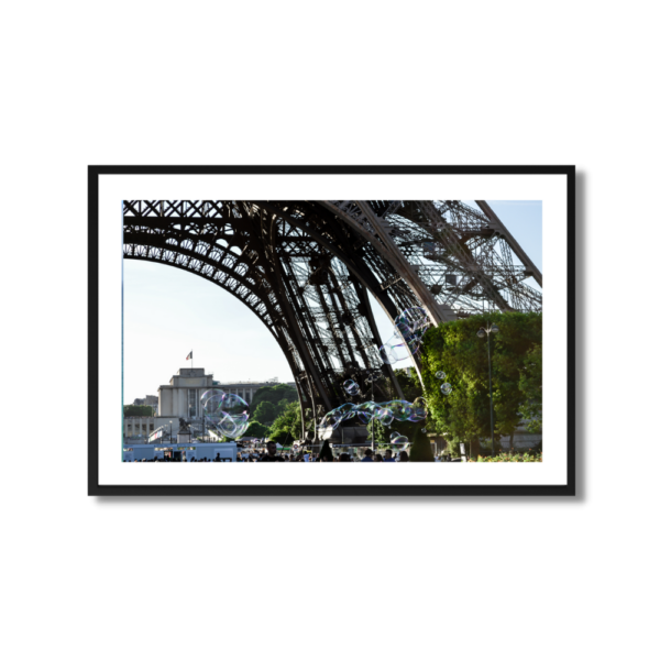 Paris Bubbles under the Eiffel Tower Photo