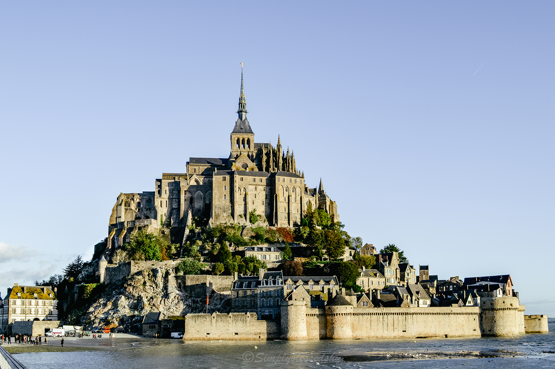 Mont Saint Michel Travel Poster