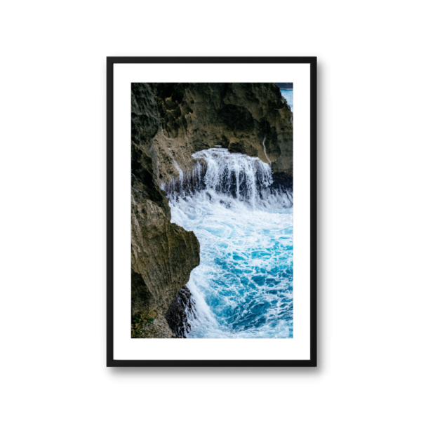 The cliffs of Nusa Penida Travel Poster