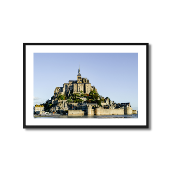 Mont Saint Michel Travel Poster