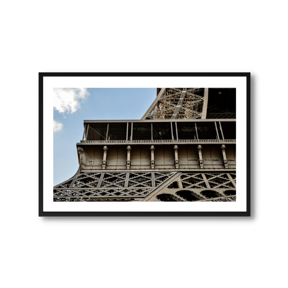 Eiffel Tower Architecture Travel Poster
