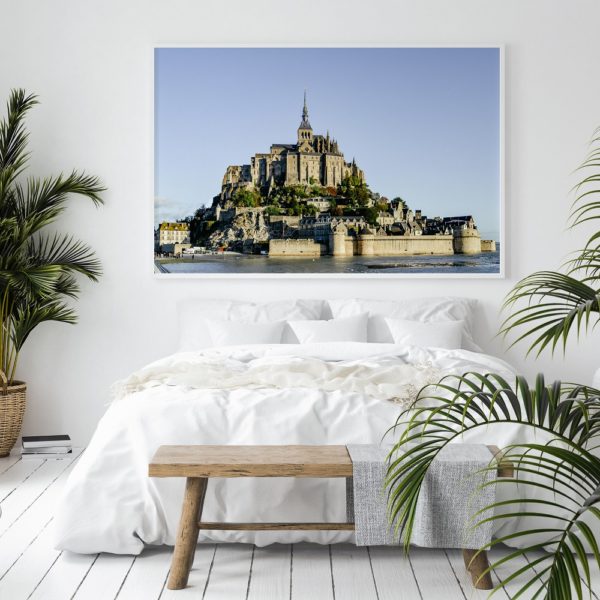 Mont Saint Michel Travel Poster