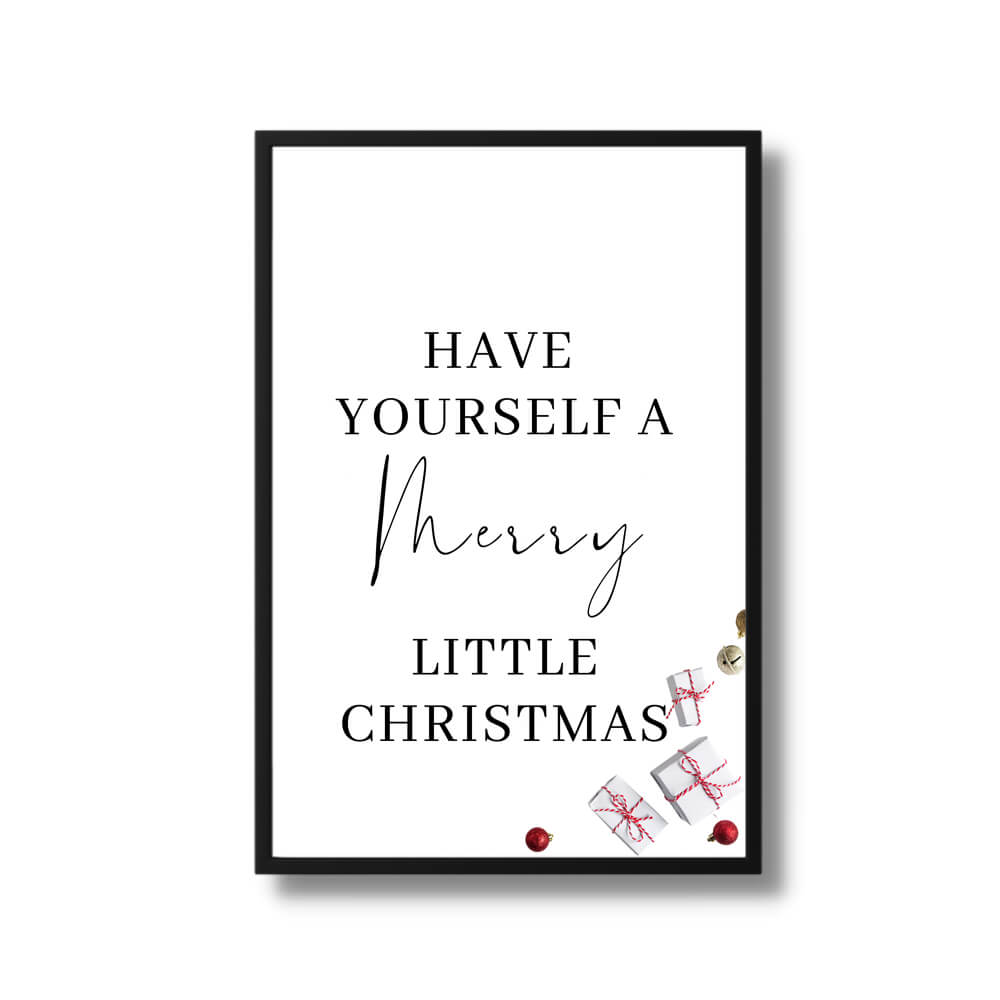 Have yourself merry little Christmas with presents