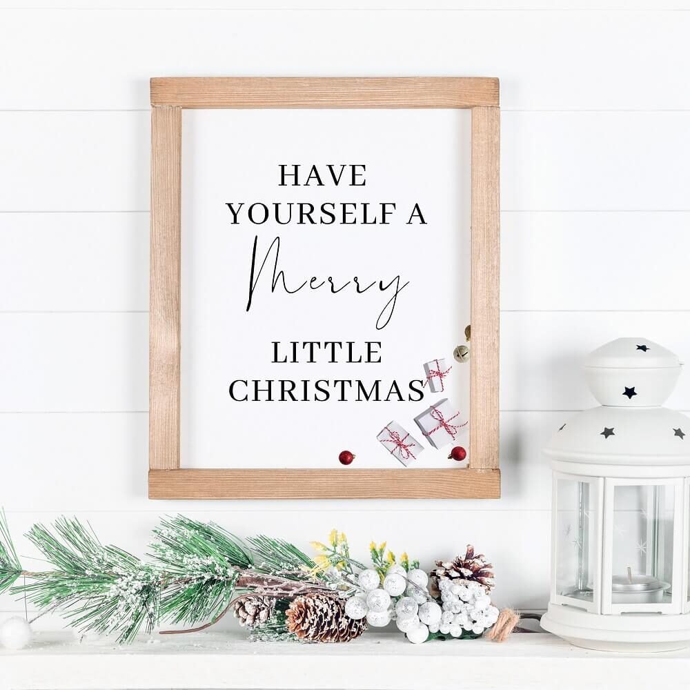 Have yourself a merry little Christmas Poster