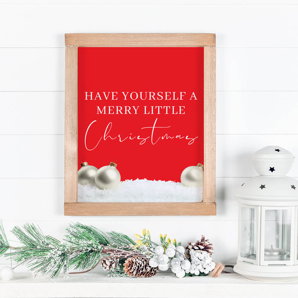 Have yourself a merry little Christmas Poster