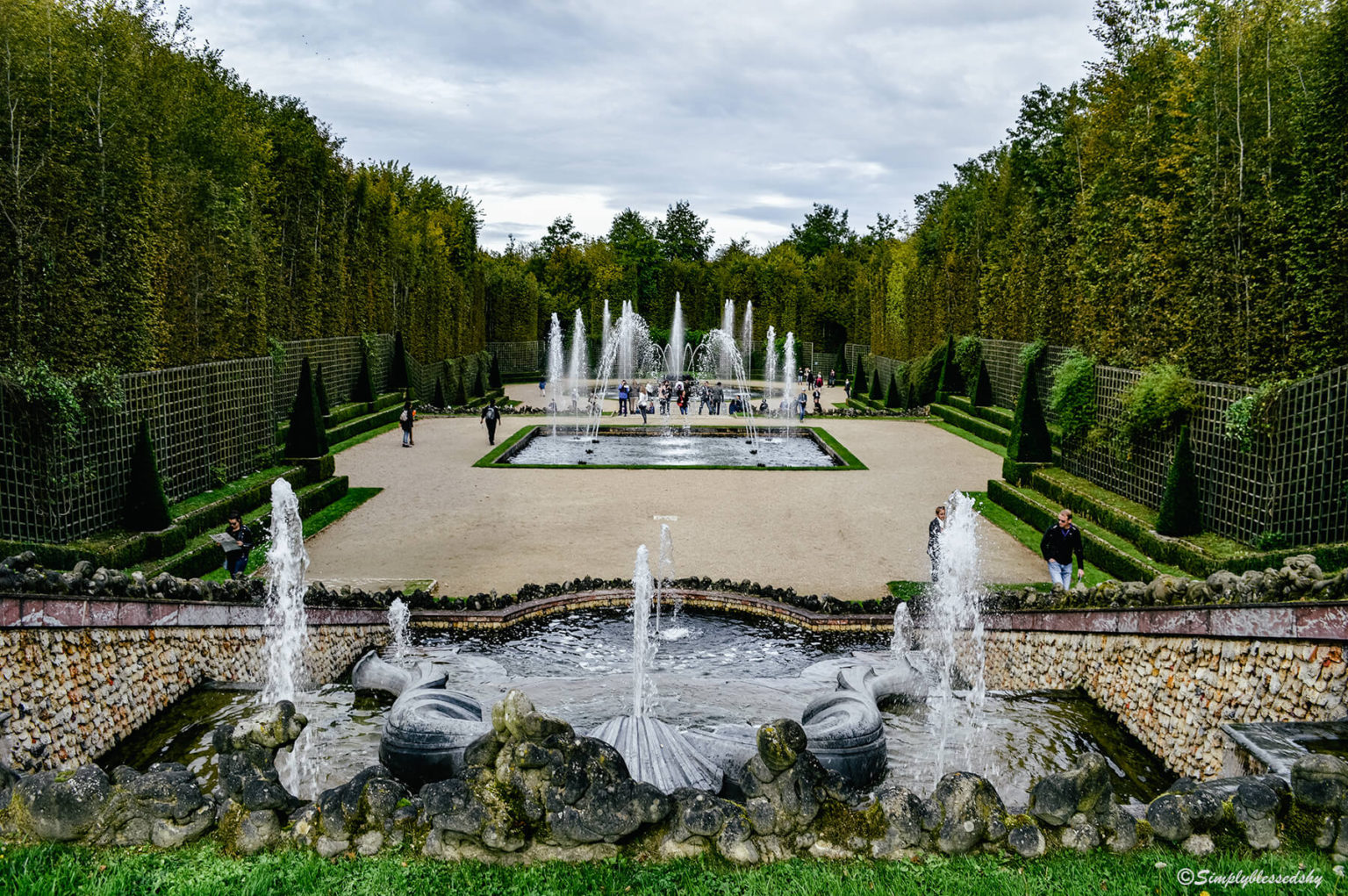 Jardins de Versailles Travel Poster - Shop simply blessed shy