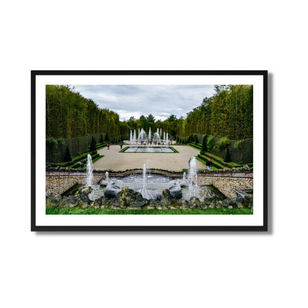 Jardins de Versailles travel poster