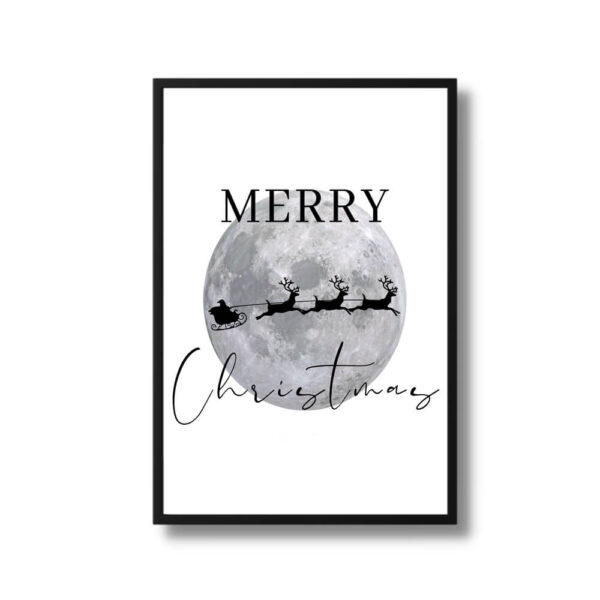 Merry Christmas Reindeer Printable Quote