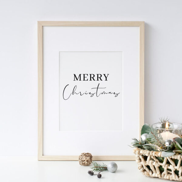 Merry Christmas Printable Quote