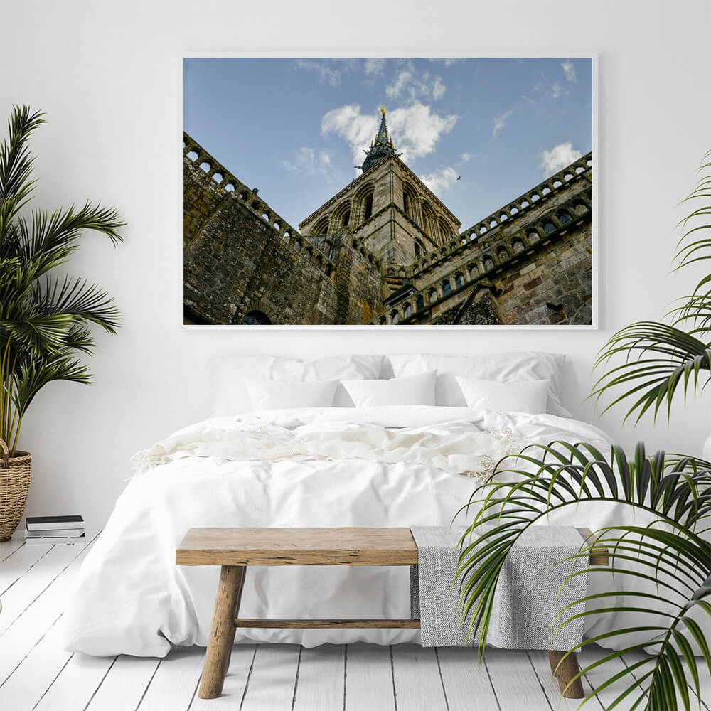 Mont Saint Michel Travel Poster