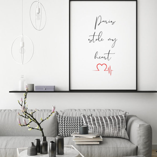 Paris stole my heart printable