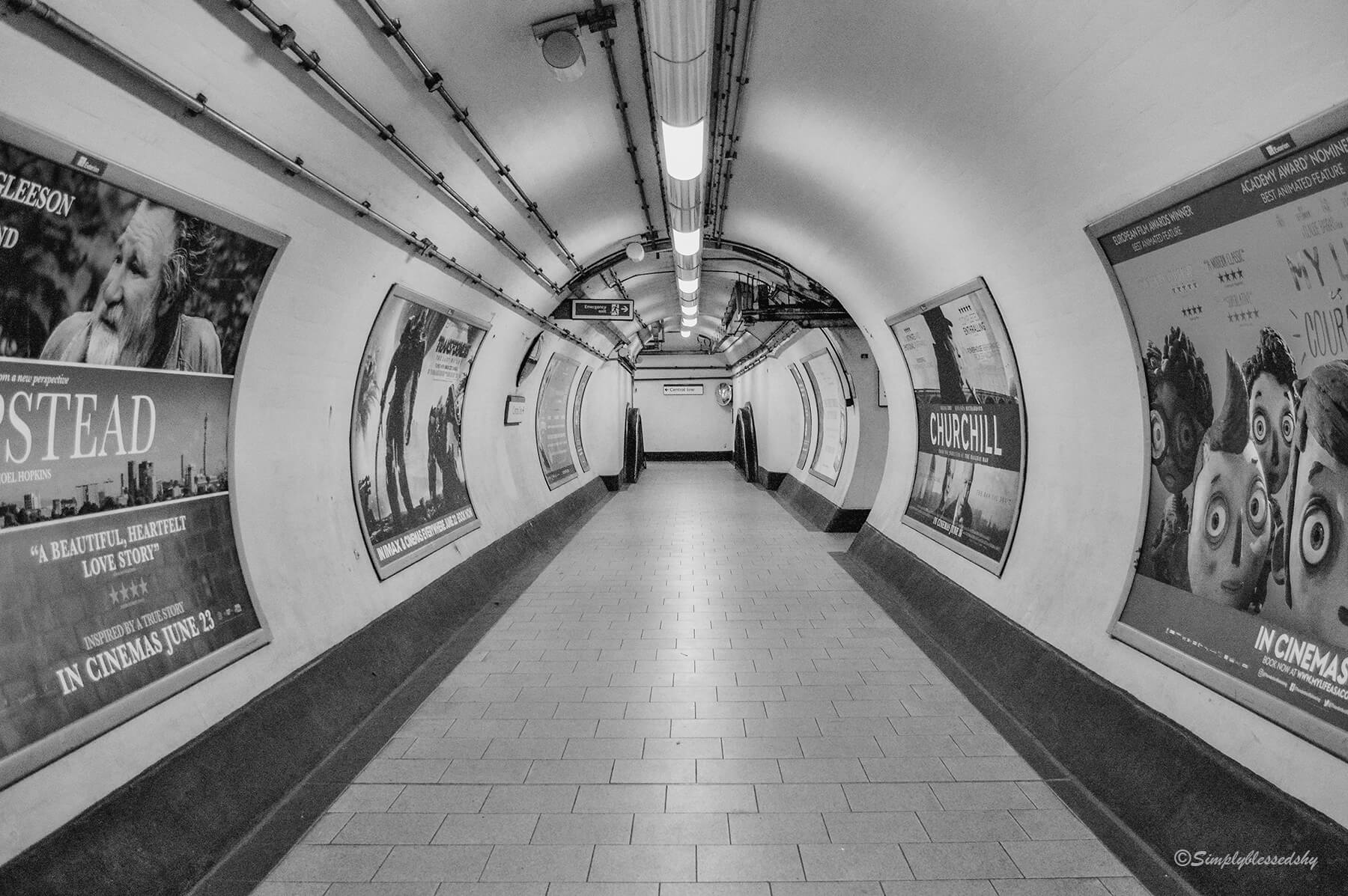 London Tube Travel Poster