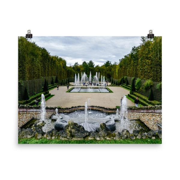 Jardins de Versailles Travel poster