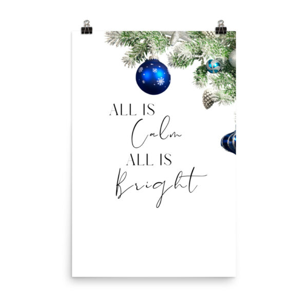 All is Calm all is bright poster