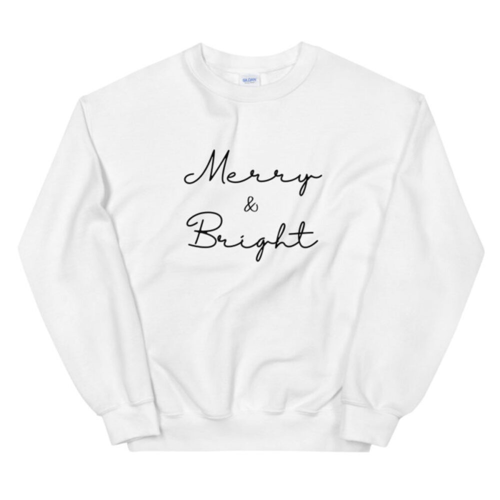 Merry and Bright Christmas Sweatshirt