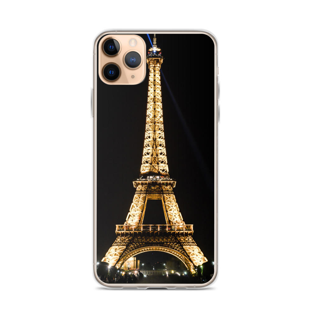 Eiffel Tower at night Phone Case