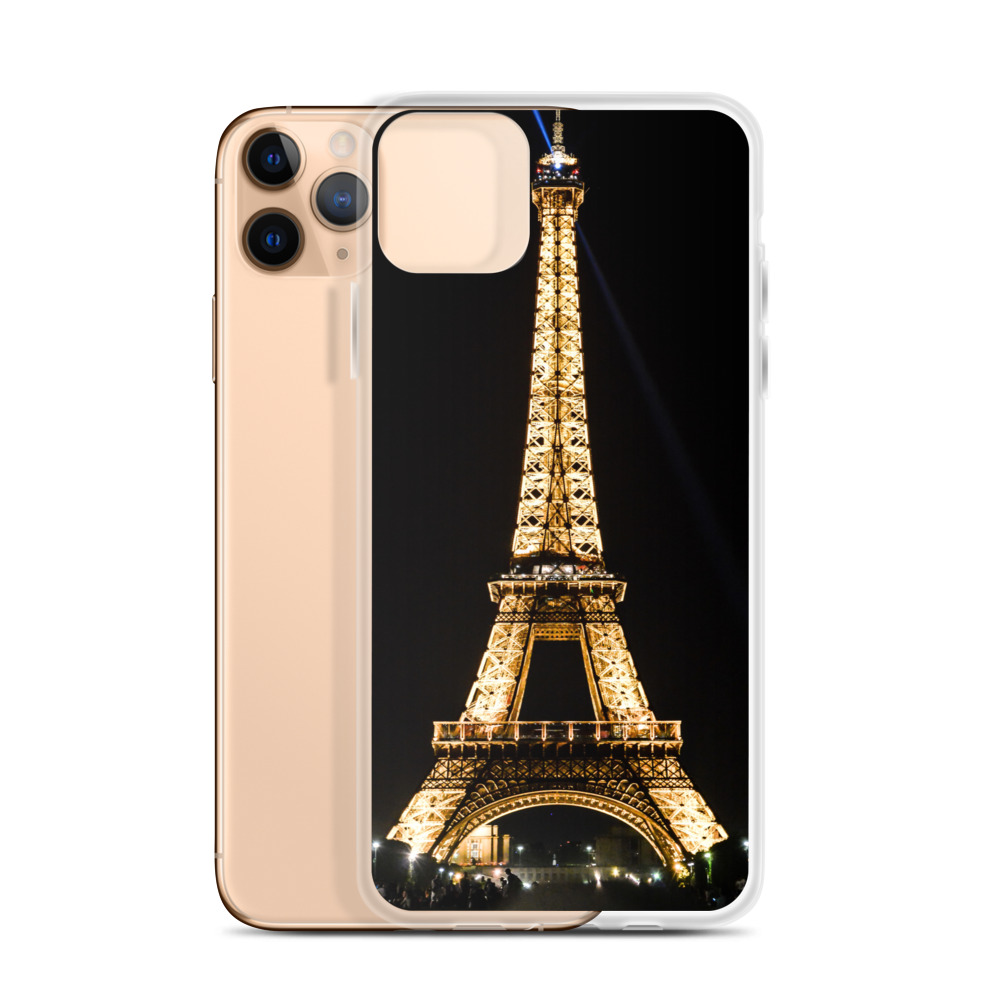 Eiffel Tower at night Phone Case