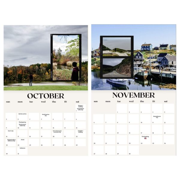 2023 Customized photo wall calendar