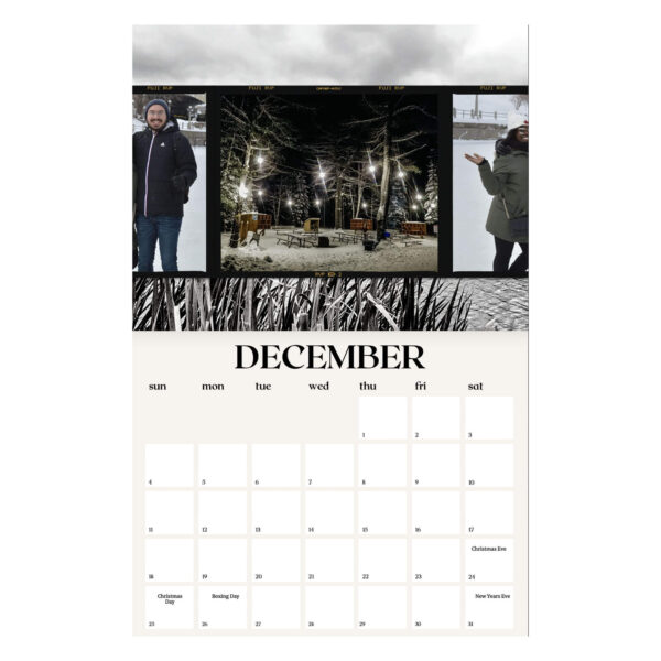 2023 Customized photo wall calendar