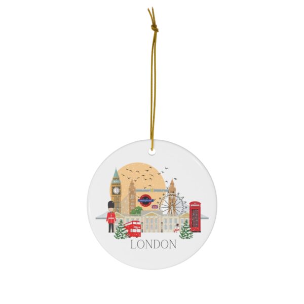 London Christmas ornament