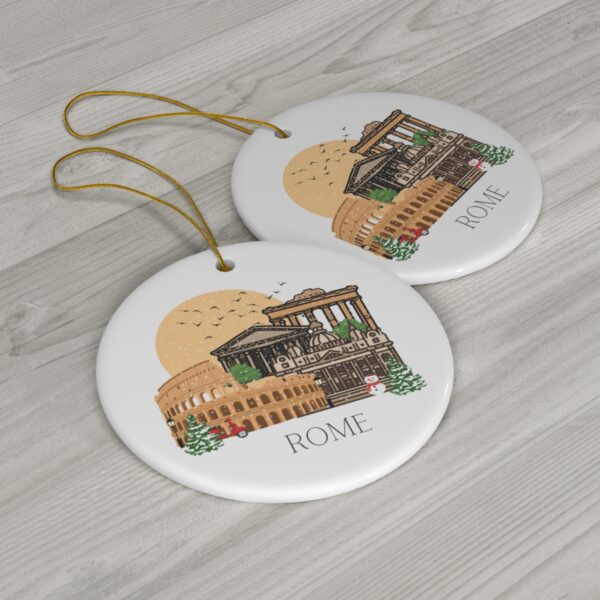 Rome Christmas ornament