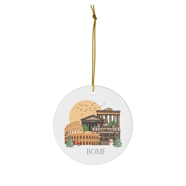 Rome Christmas ornament