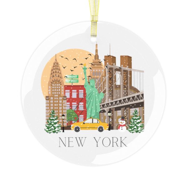 New York Christmas ornament