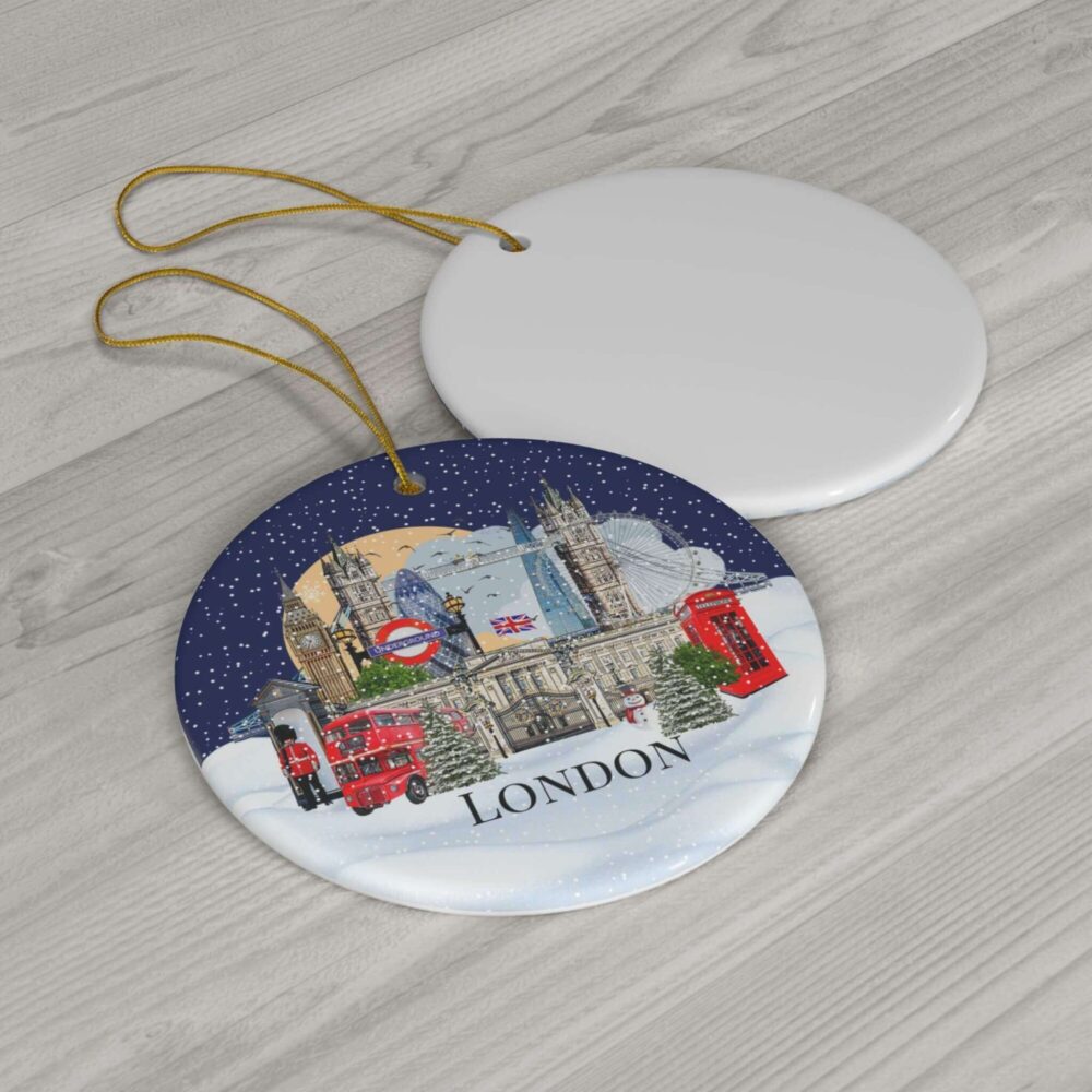 London Christmas ornament