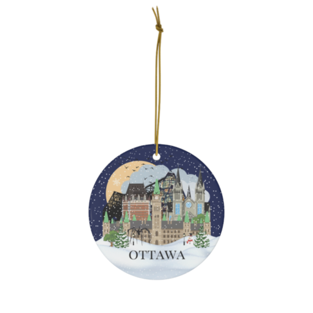 Ottawa Christmas ornament