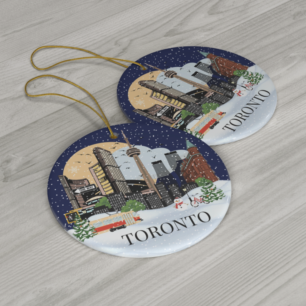 Toronto Christmas ornament