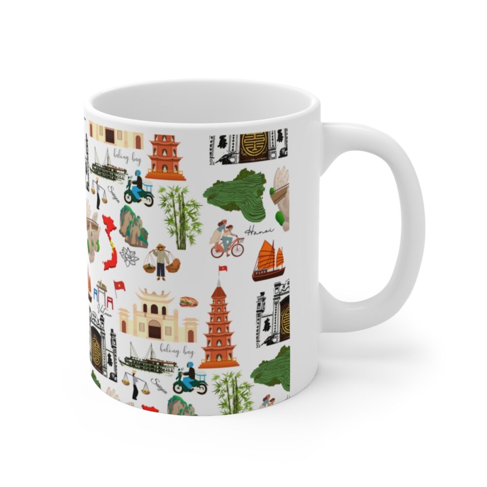 Vietnam Pattern Coffee Mug