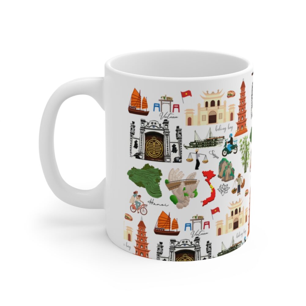 Vietnam Pattern Coffee Mug