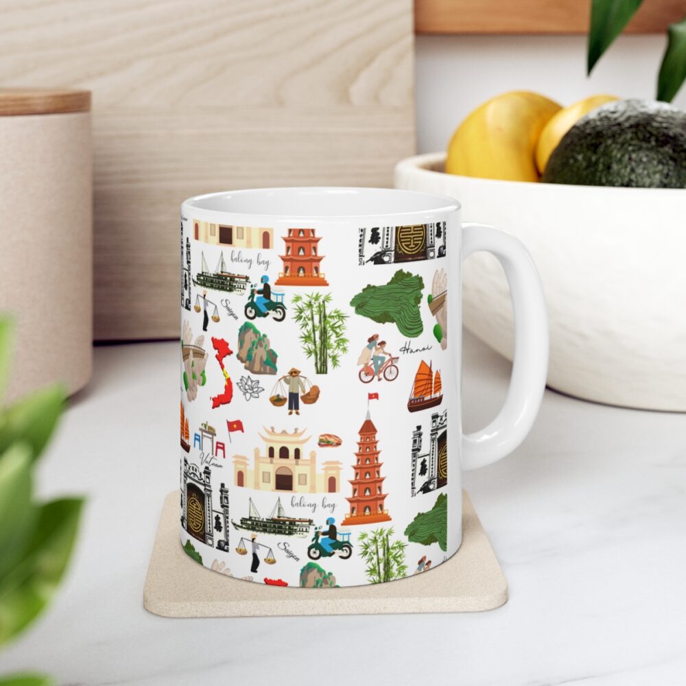 Vietnam Pattern Mug