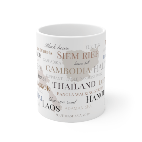 Southeast Asia coffee mug