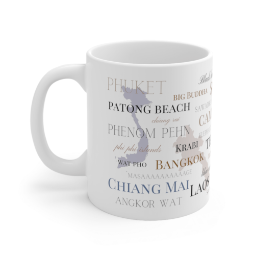 Southeast Asia coffee mug