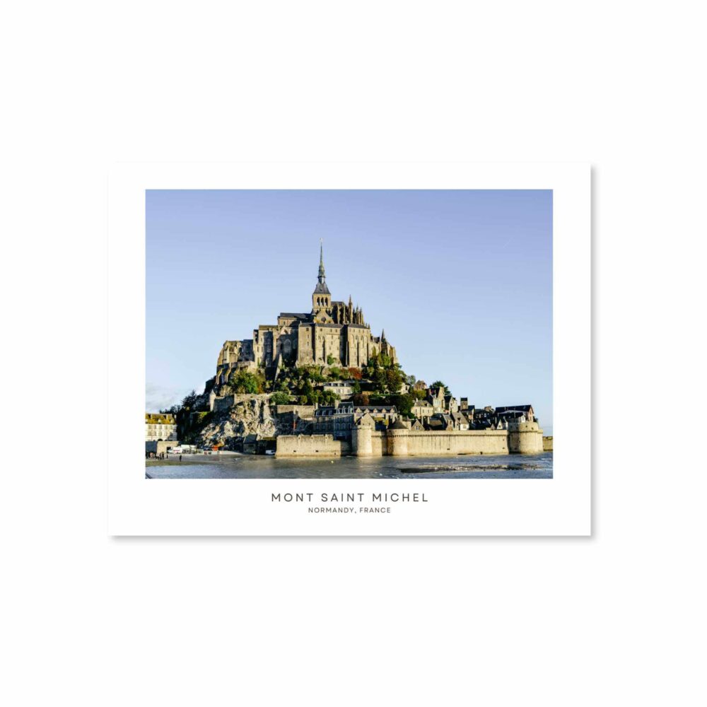 Mont Saint Michel Postcard