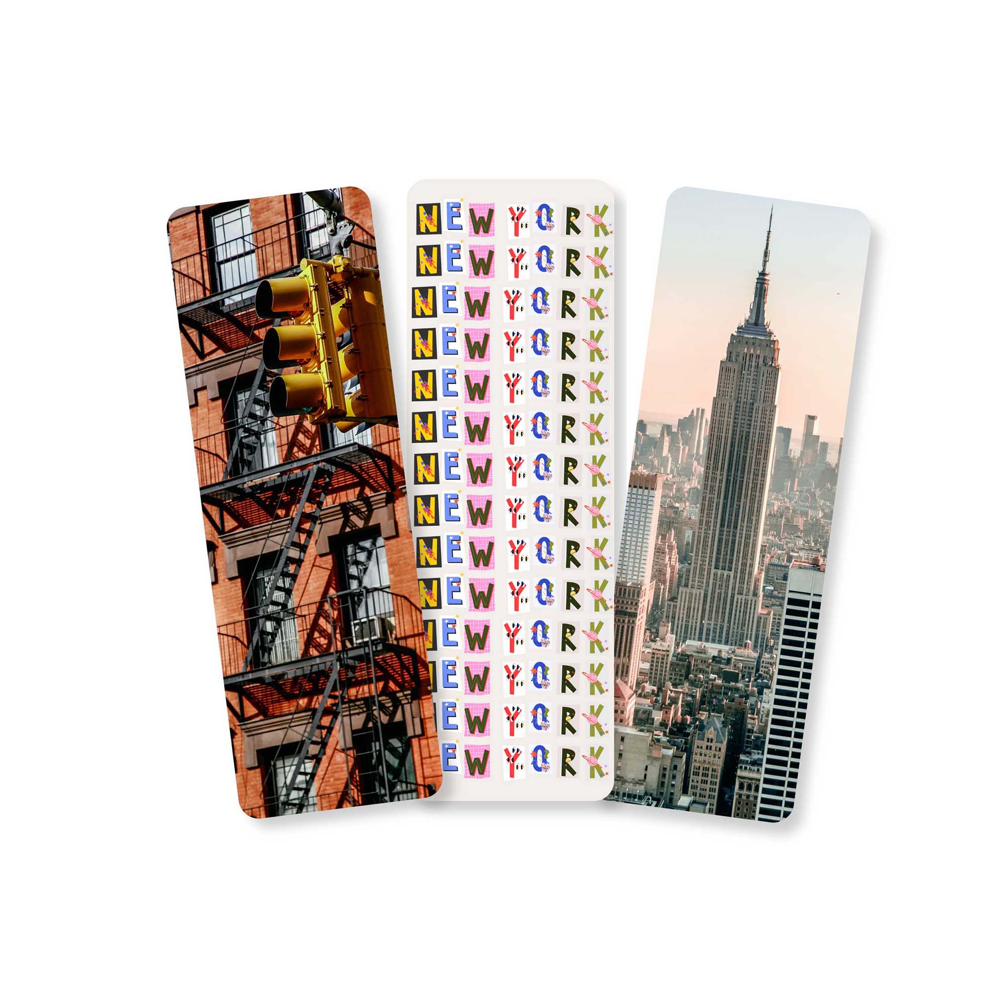 New York bookmarks