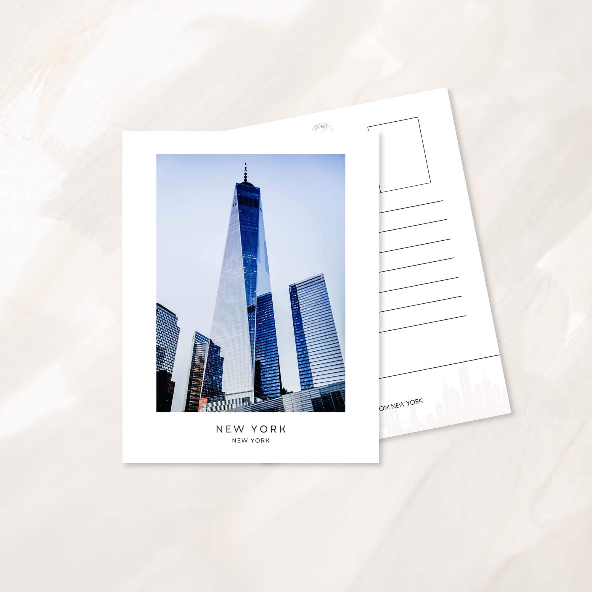 One World Trade Center Postcard