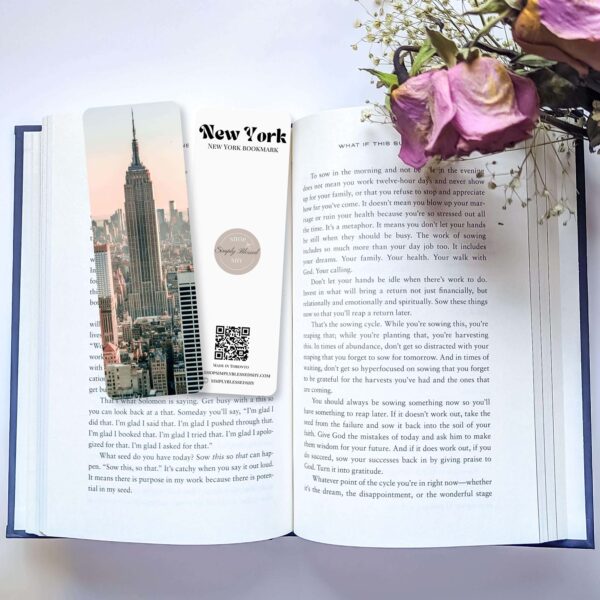 New York bookmarks