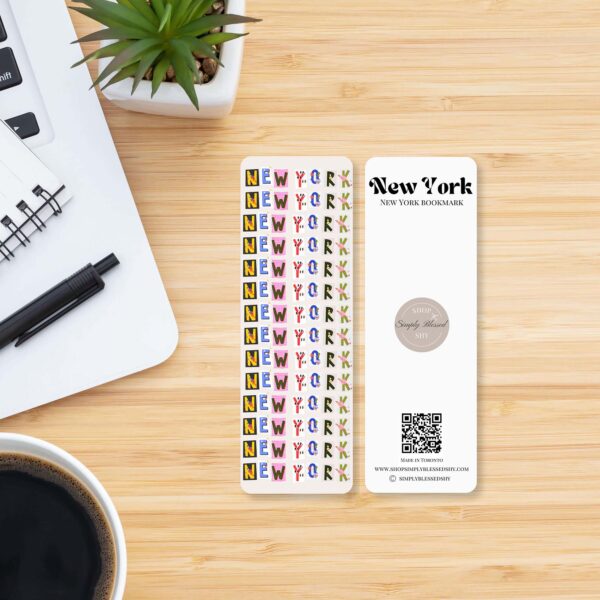 New York bookmarks