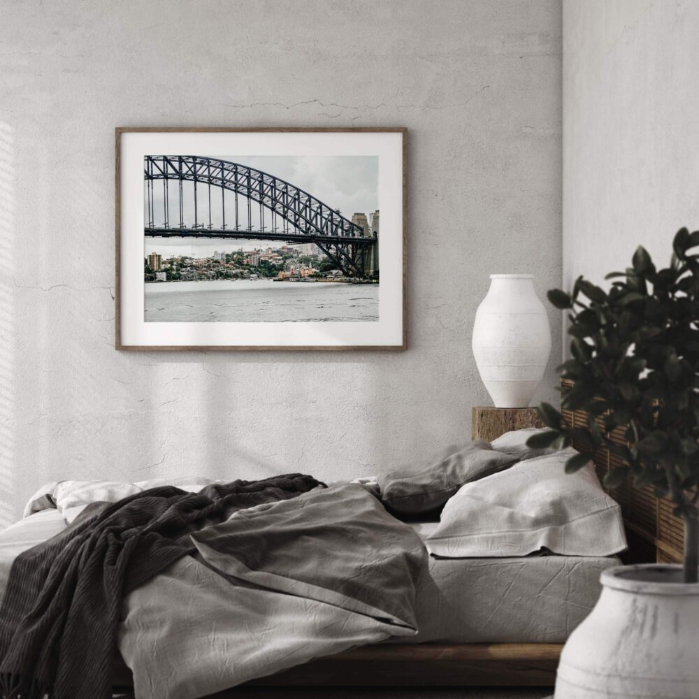 Across the Harbour bridge Travel Print