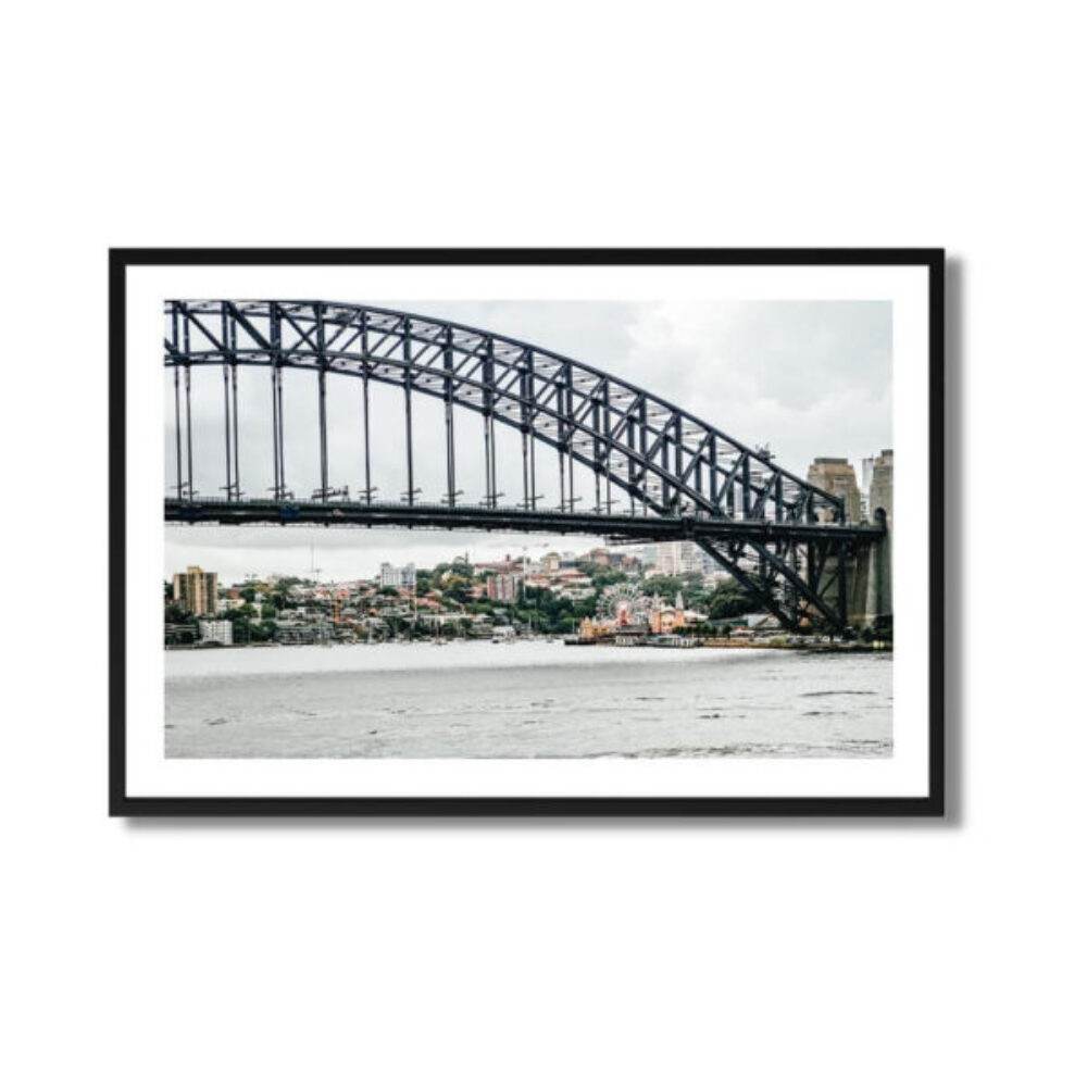 Across the Harbour bridge Travel Print