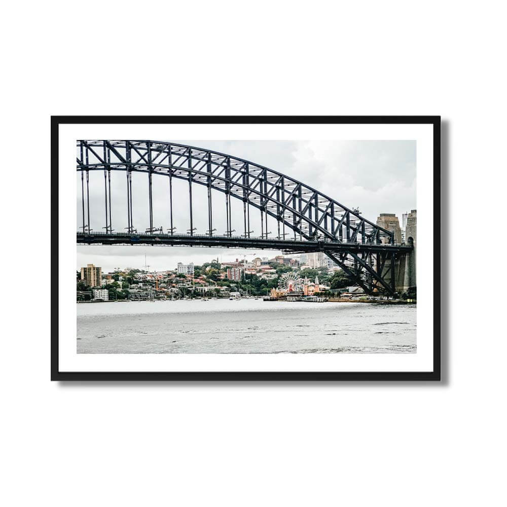 Across the Harbour bridge Travel Print