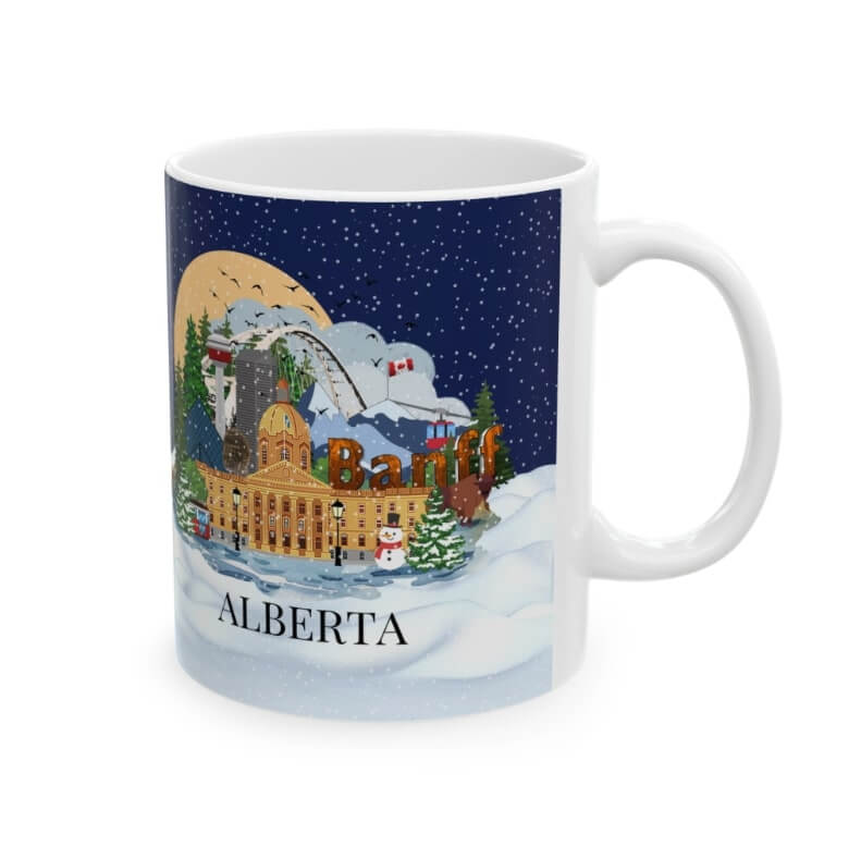 Alberta Landmarks Mug