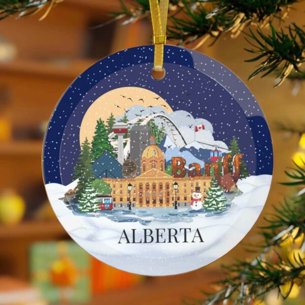 Alberta Christmas ornament
