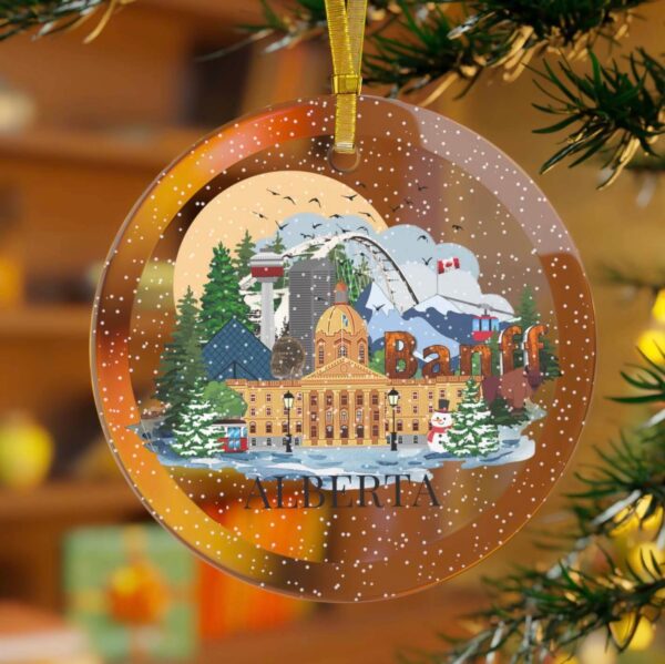 Alberta Christmas ornament