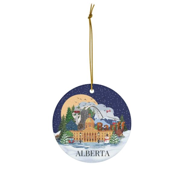 Alberta Christmas ornament