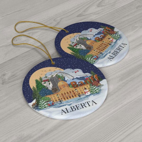 Alberta Christmas ornament