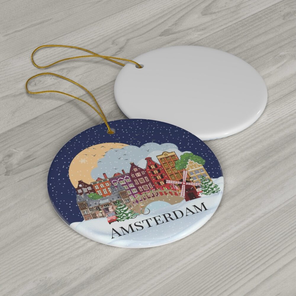 Amsterdam Christmas ornament