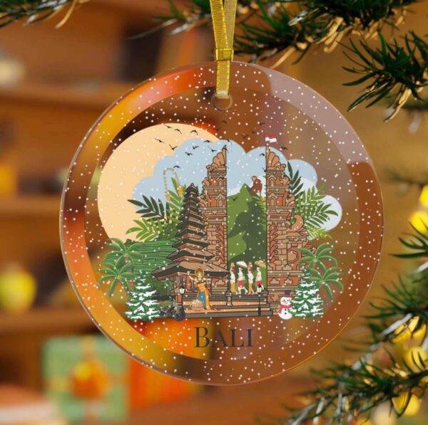 Bali Christmas ornament